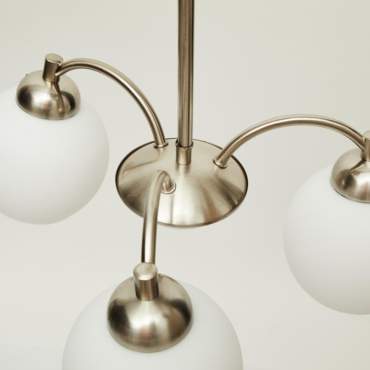 Melody Lustre Metal and Glass Ceiling Lamp