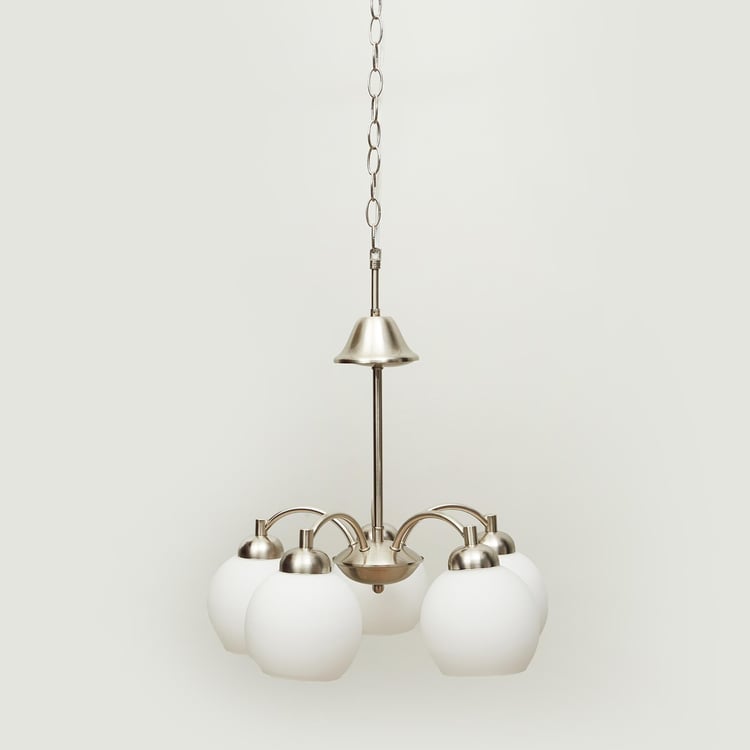 Melody Lustre Metal and Glass Ceiling Lamp