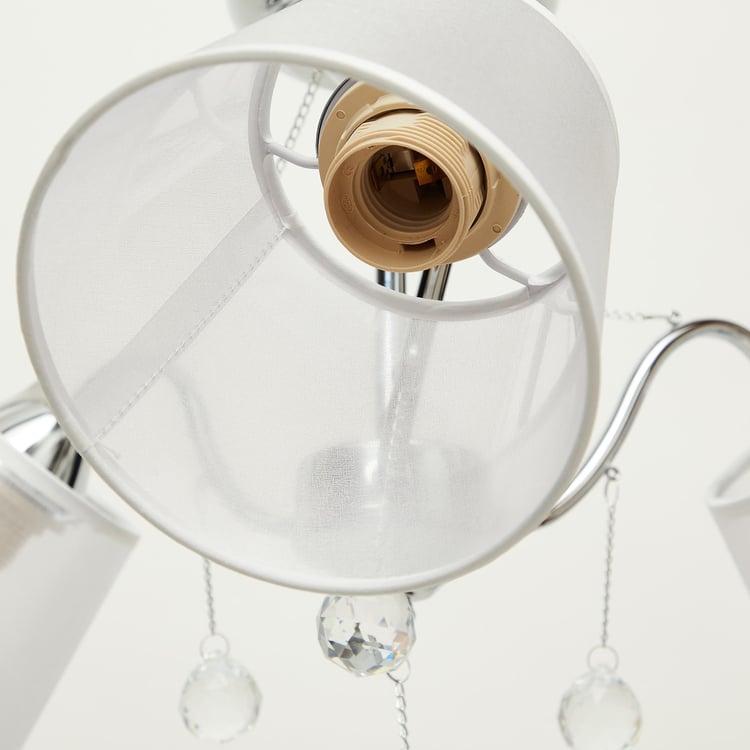 Melody Lustre Metal and Glass Ceiling Lamp