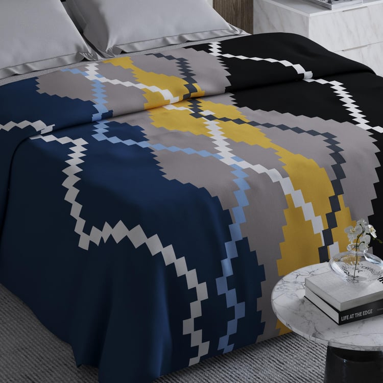 Cozy Classics Printed Mink Double Blanket