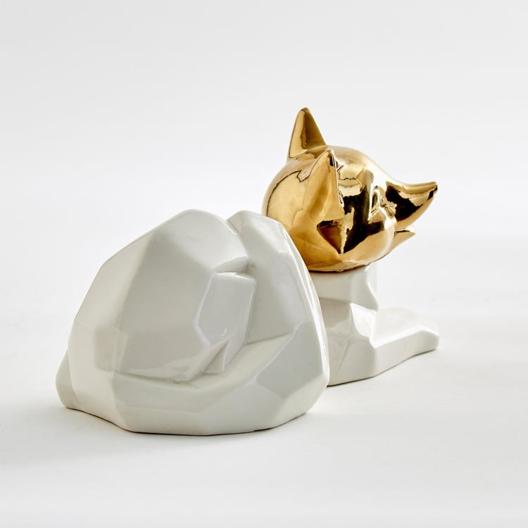 Brighton Ceramic Fox Figurine