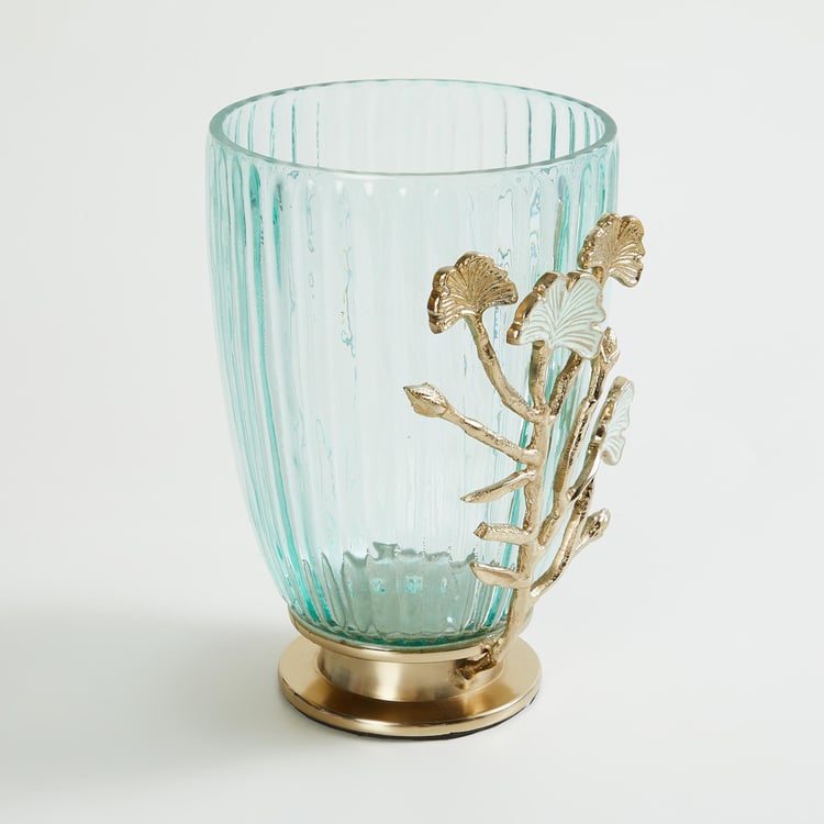 Splendid Modern Luxe Glass Hurricane Candle Holder