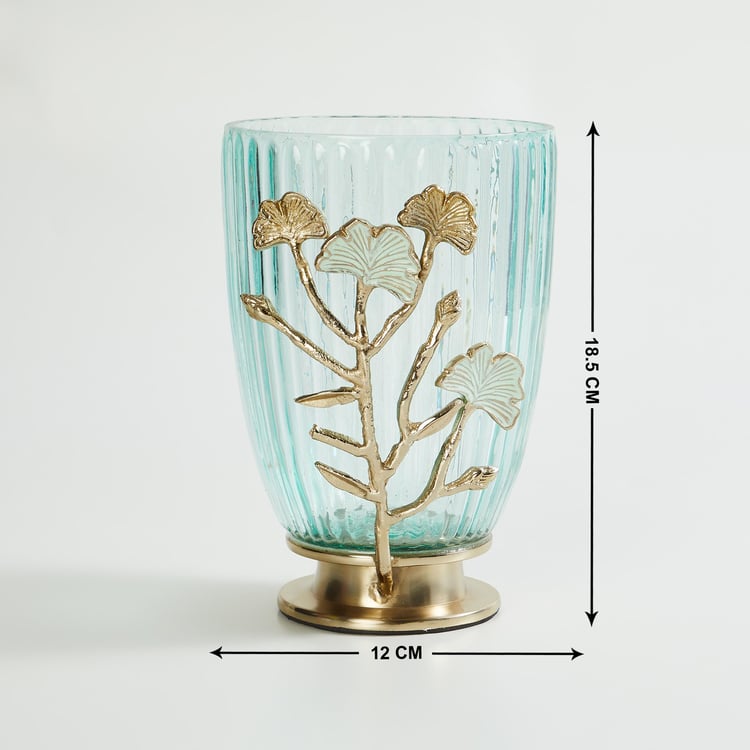 Splendid Modern Luxe Glass Hurricane Candle Holder