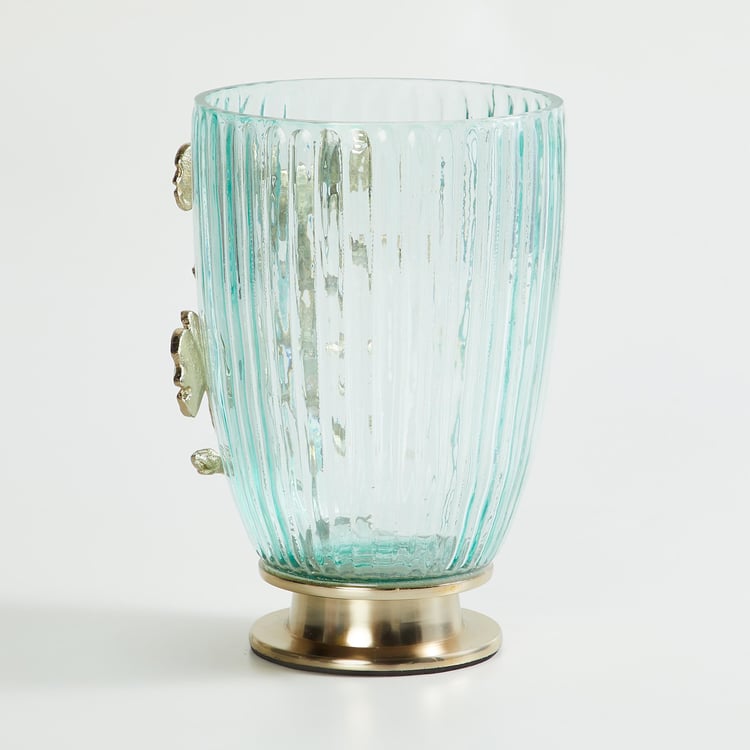 Splendid Modern Luxe Glass Hurricane Candle Holder