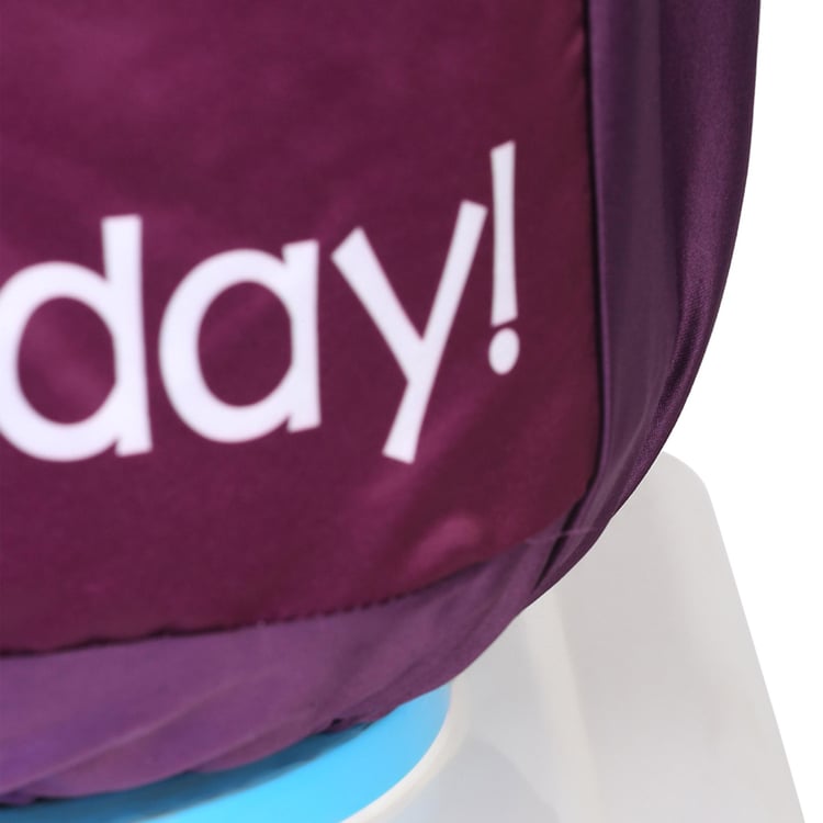 SWAYAM Summer Maroon Printed Water Bottle Can Elasticated Cover - 20 L