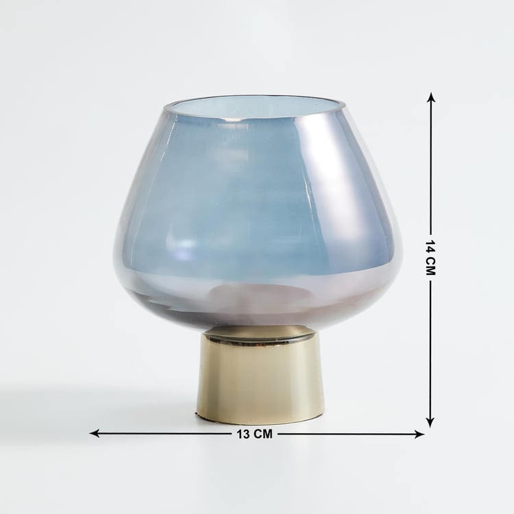 Splendid Glass T-Light Holder with Stand