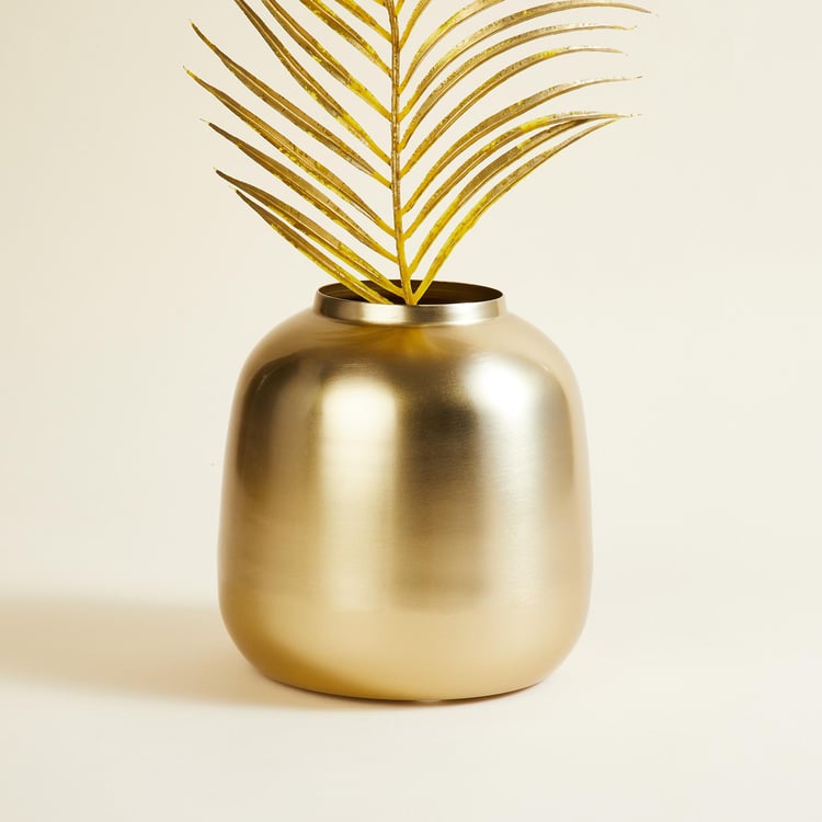 Gold Rush Iron Solid Beaker Vase