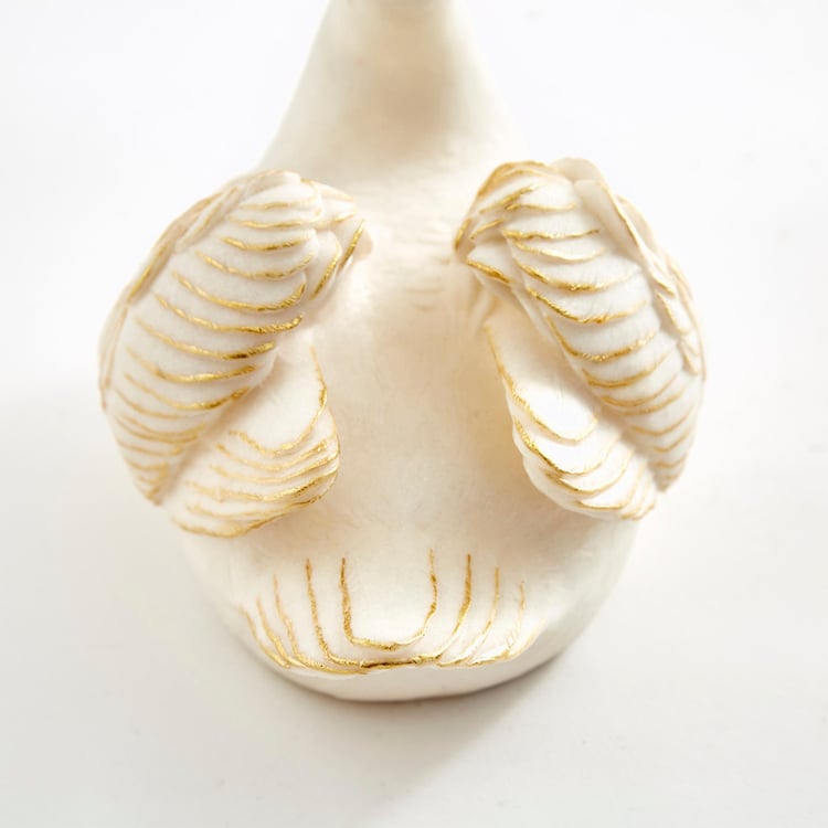 Magnus Set of 2 Polyresin Swan Figurines