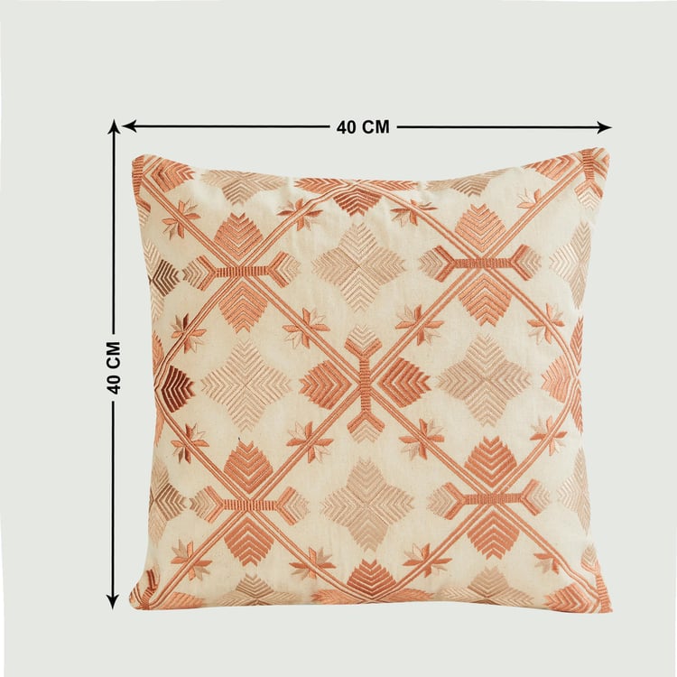 India Inspired Cushion Cover - 40x40cm