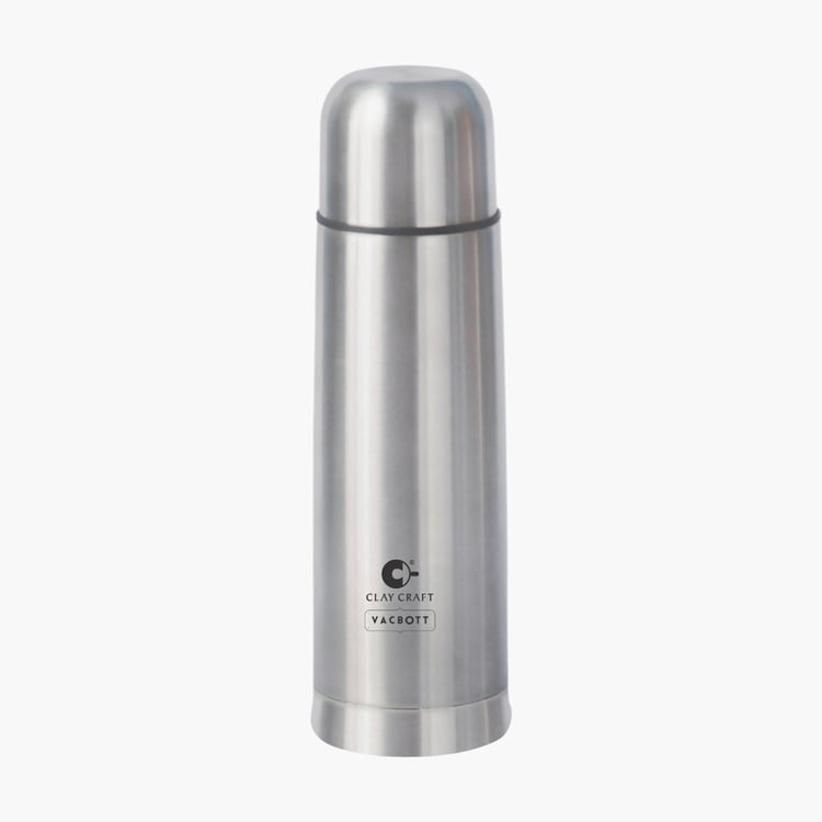 Clay Craft  ZURI Thermosteel Flask Vacuum Insulated 1L Silver