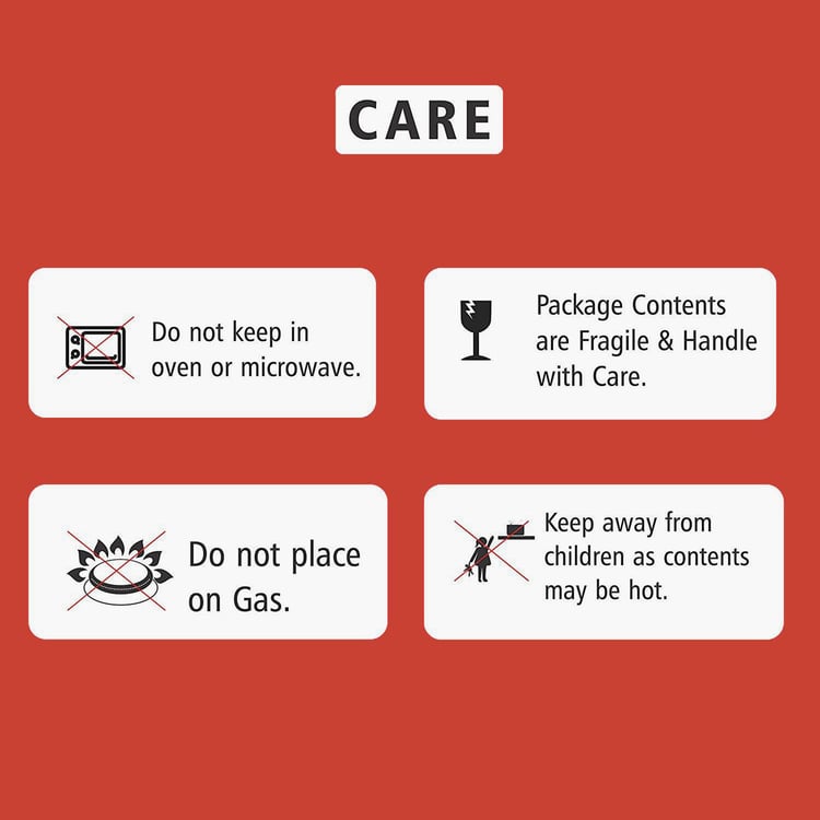 CROWN CRAFT Silver Solid Stainless Steel Curry Server Casserole With Glass Lid - 500ml