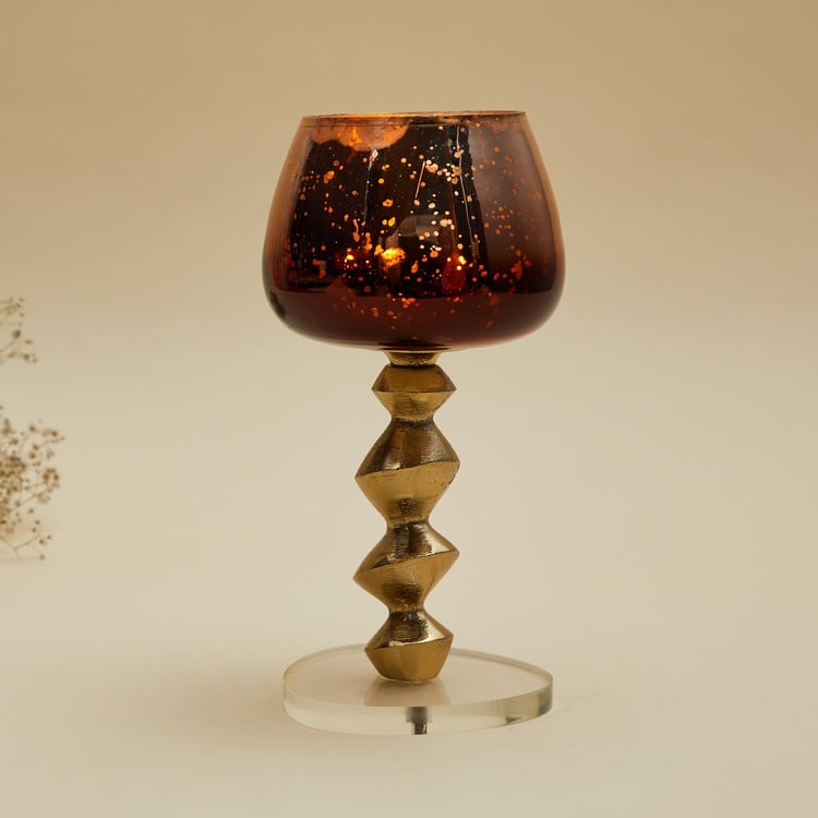 Eternity Hurricane Candle Holder with Stand