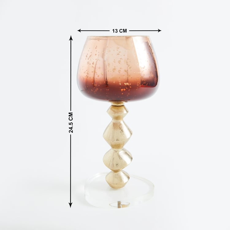 Eternity Hurricane Candle Holder with Stand