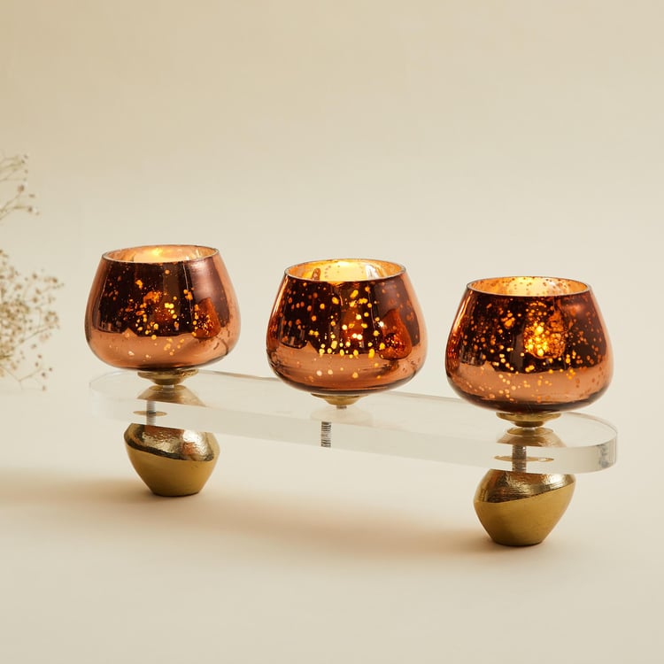 Eternity Set of 3 T-Light Holders