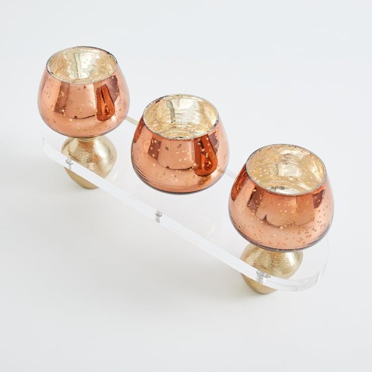 Eternity Set of 3 T-Light Holders