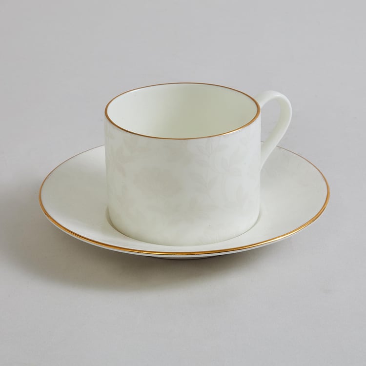 Altius Blomma Bone China Cup and Saucer - 200ml