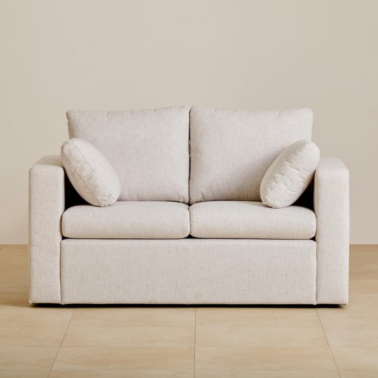 Urban Fabric 2-Seater Sofa - Beige