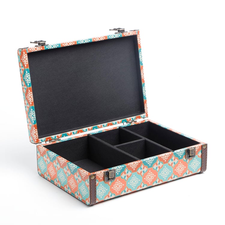 Buy Oxley Printed Engineered Wood 4-Compartment Gift Box from Home ...