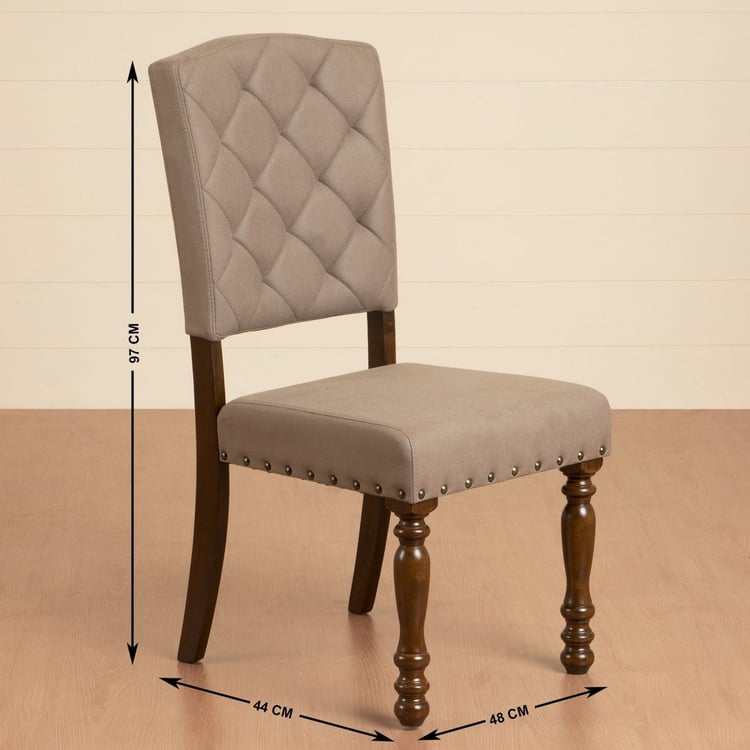 Tivoli 8-Seater Dining Set with Chairs - Brown