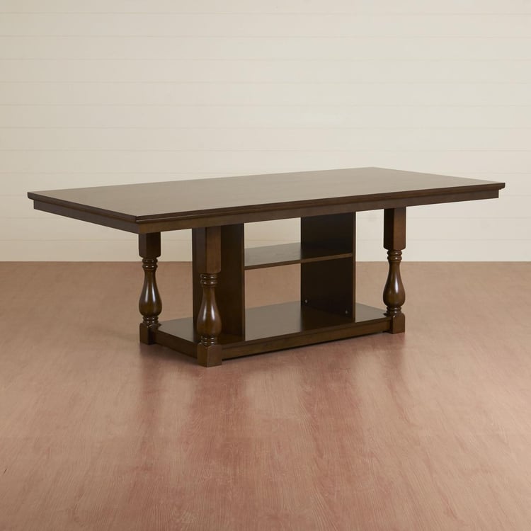 Tivoli 8-Seater Dining Set with Chairs - Brown