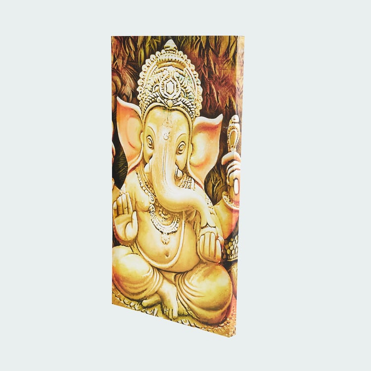 Ananda Ganesha Set of 3 Canvas Picture Frames - 25x45cm