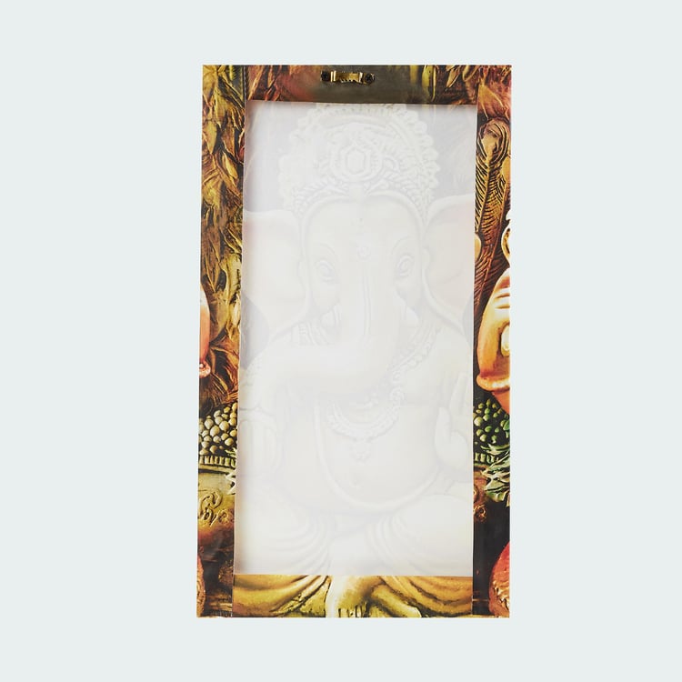 Ananda Ganesha Set of 3 Canvas Picture Frames - 25x45cm