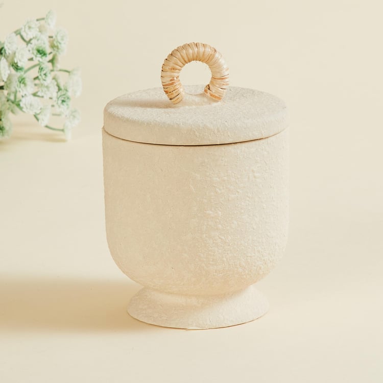 Marshmallow Sandstone Canister