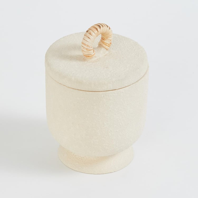 Marshmallow Sandstone Canister