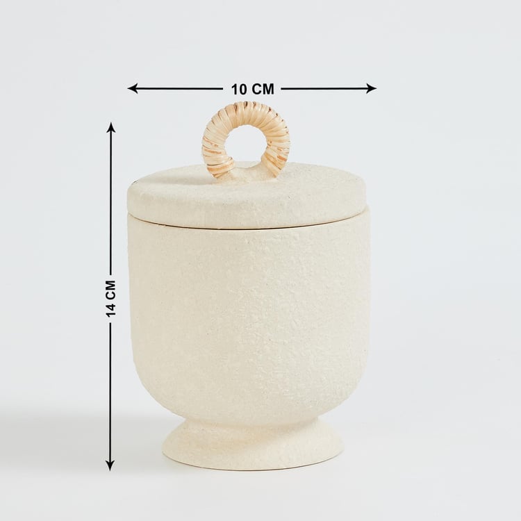 Marshmallow Sandstone Canister