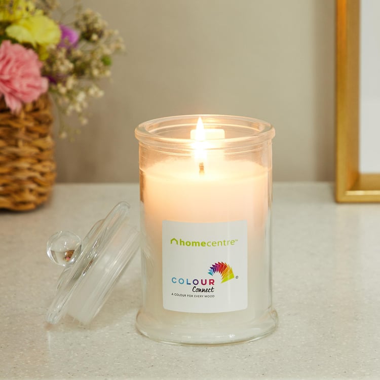 Colour Connect Lily Scented Jar Candle
