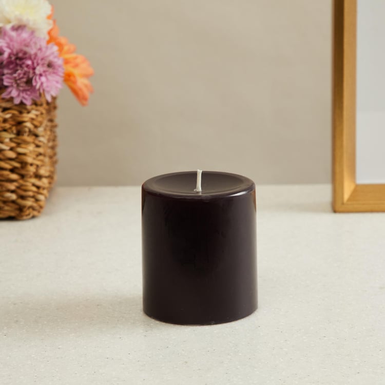 Color Connect Musk Scented Pillar Candle