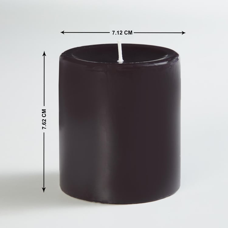 Color Connect Musk Scented Pillar Candle