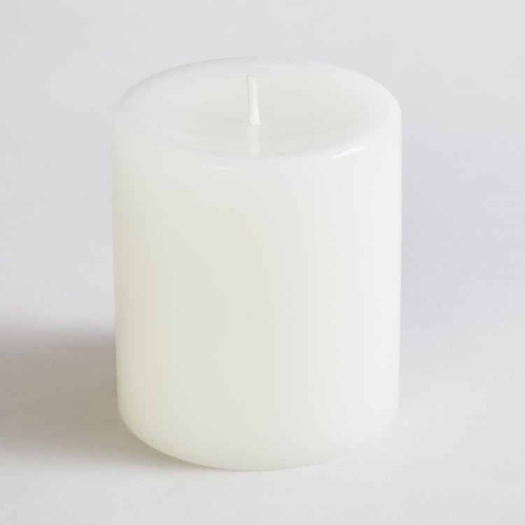 Color Connect Vanilla Scented Pillar Candle