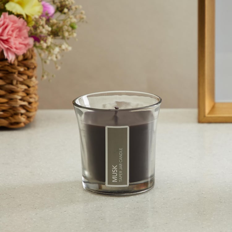 Colour Connect Musk Scented Jar Candle