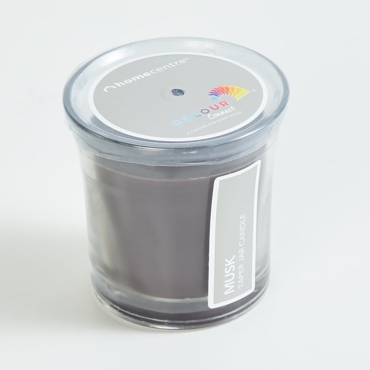 Colour Connect Musk Scented Jar Candle