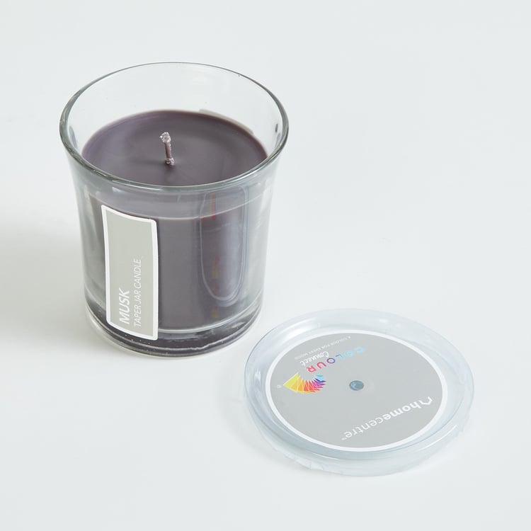 Colour Connect Musk Scented Jar Candle