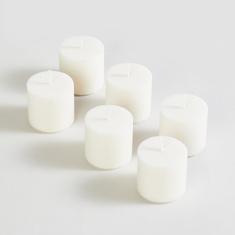 Colour Connect Set of 6 Lily Scented Votive Candles