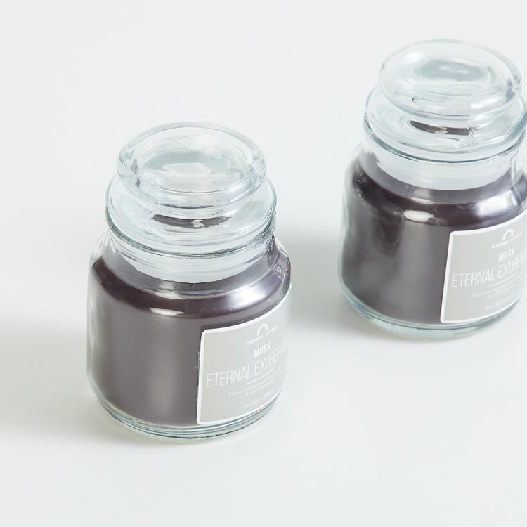 Colour Connect Set of 2 Musk Scented Jar Candles