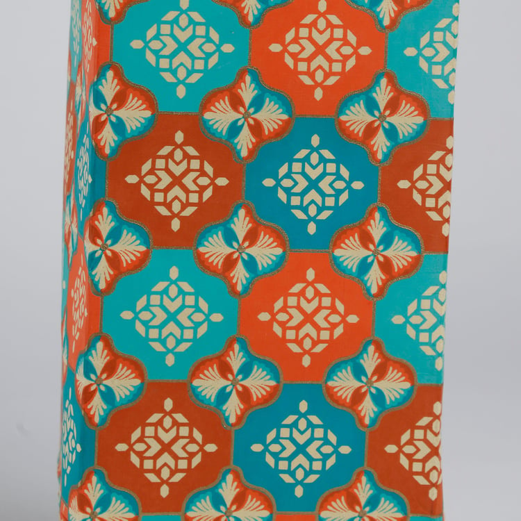 Oxley Printed Wine Bag with Tag