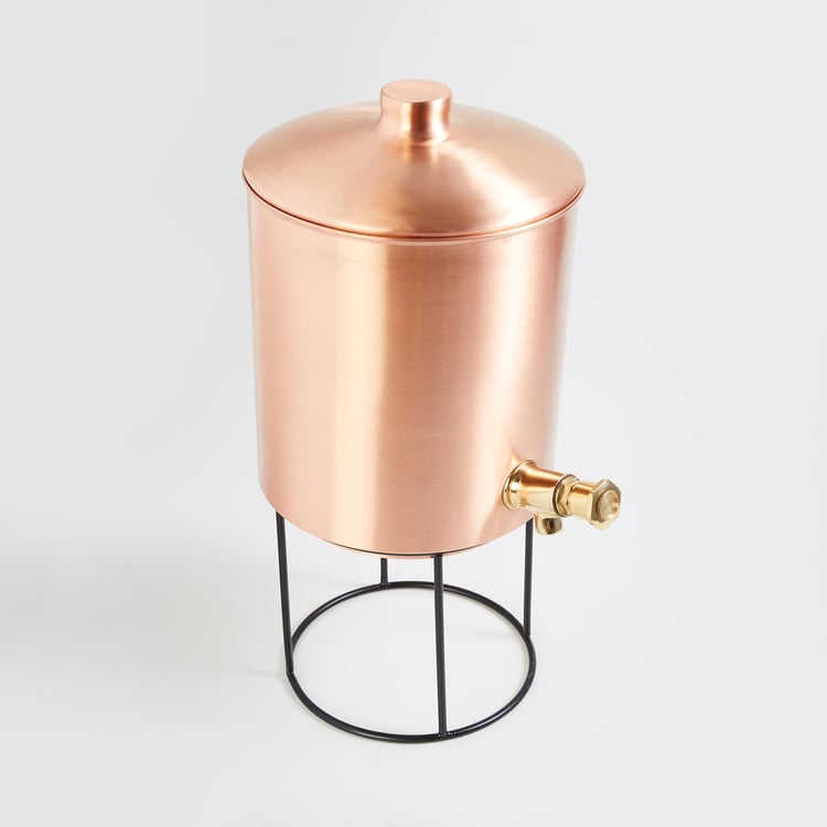 Healthy Living Copper Decanter with Stand - 5L