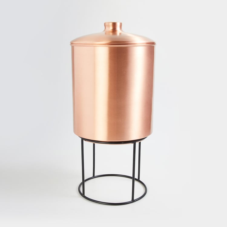 Healthy Living Copper Decanter with Stand - 5L