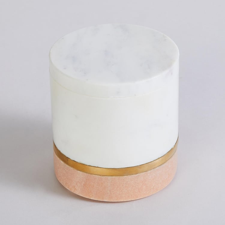 Panama Marble Cotton Box