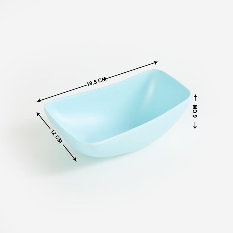 Soulful Pastels Melamine Slanted Serving Bowl