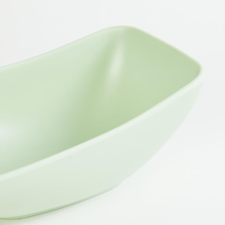 Soulful Pastels Melamine Slanted Serving Bowl