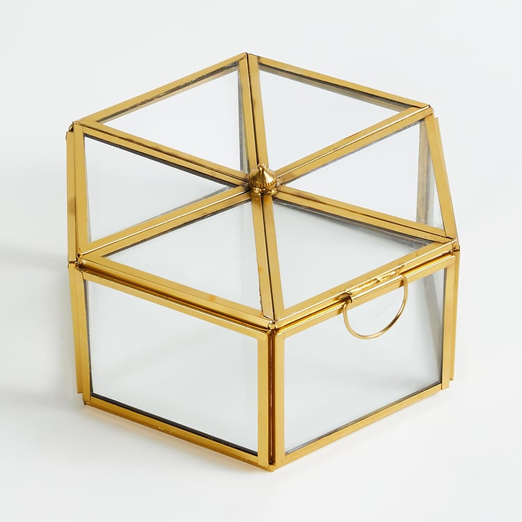 Corsica Bela Metal Jewellery Box