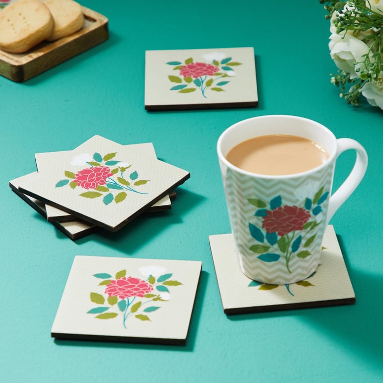 Corsica Bela Set of 6 Wood Coasters