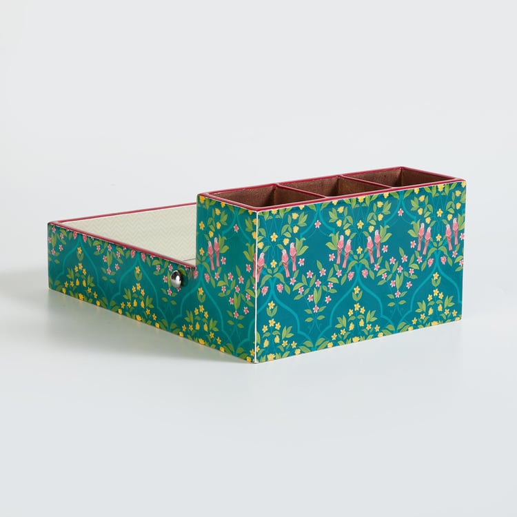 Corsica Bela Wood Napkin and Cutlery Holder