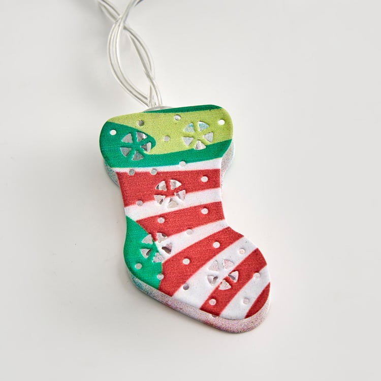 Carols Stocking String Light - 10 LEDs