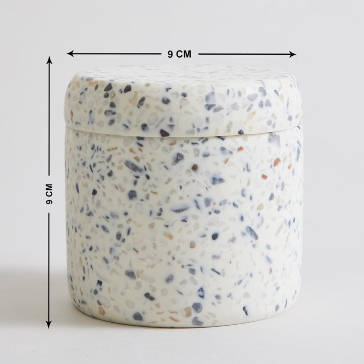 Marshmallow Polyresin Cotton Jar