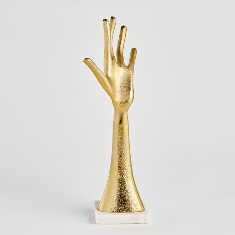 Eternity Aluminium Open Hand Table Accent